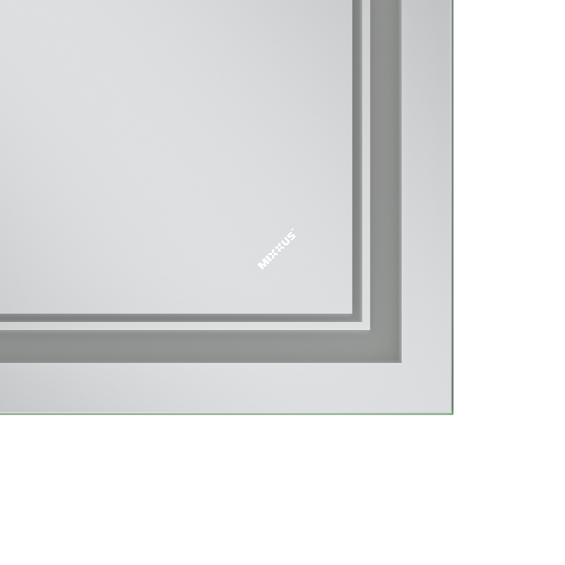 Дзеркало Mixxus Quadro MR20-90x70-Reverse (LED Touch, Anti-fog, димер) (MP6621)