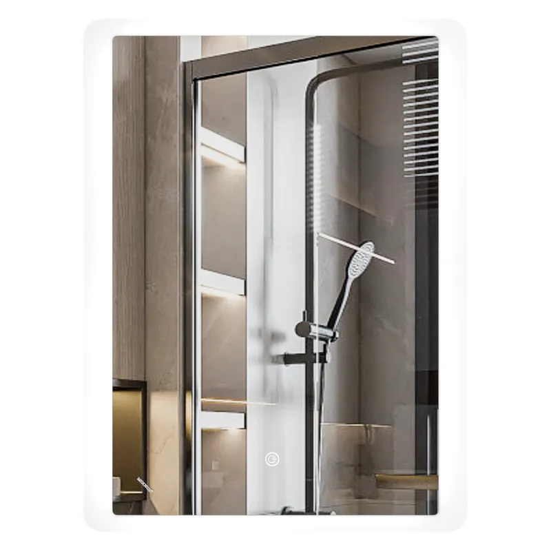 Дзеркало Mixxus Premium Olivary MR19-80x60-Reverse (LED Touch, Anti-fog, димер (3-6,5kK)) (MP6628)