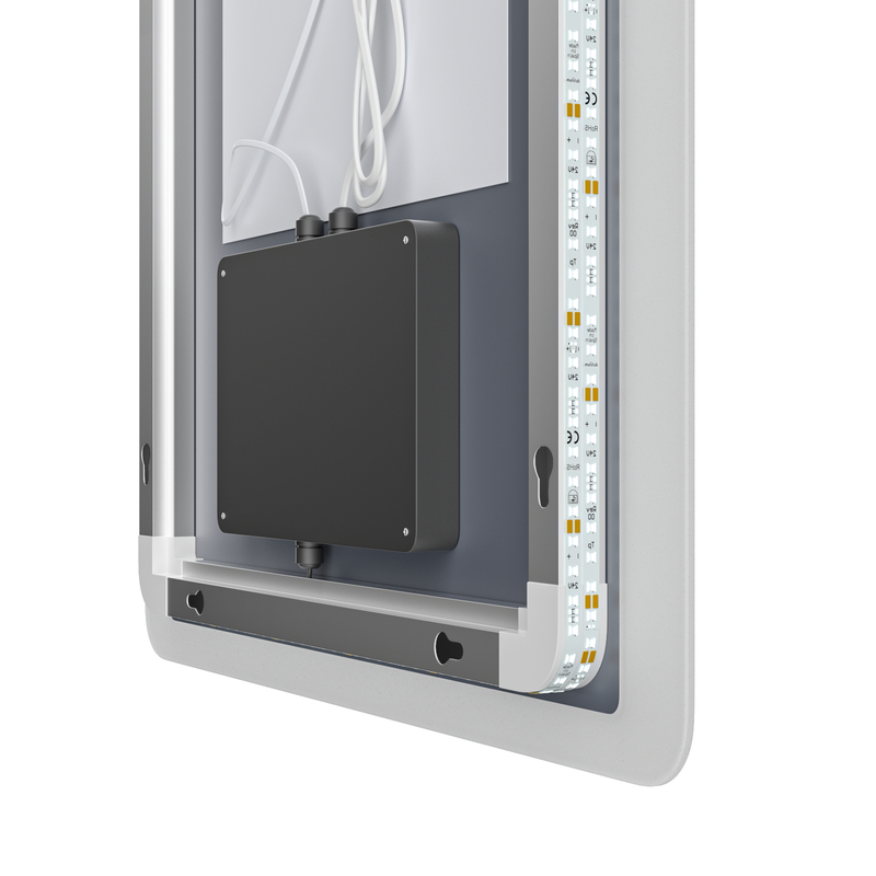 Дзеркало Mixxus Premium Olivary MR19-80x60-Reverse (LED Touch, Anti-fog, димер (3-6,5kK)) (MP6628)