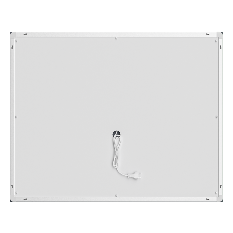 Дзеркало Mixxus Premium Quadro MR20-100x80 (LED Touch, Anti-fog, димер, лінза) (MP6623)