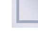 Дзеркало Mixxus Premium Flash MR21-70x90 (LED Touch, Anti-fog, димер, годинник) (MP6618)