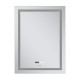 Дзеркало Mixxus Premium Flash MR21-70x90 (LED Touch, Anti-fog, димер, годинник) (MP6618)