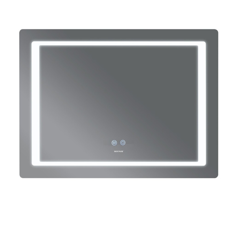 Дзеркало Mixxus Style MR13-90x70-Reverse з LED Touch, Anti-fog, димером, регулюванням яскравості (MI6667)