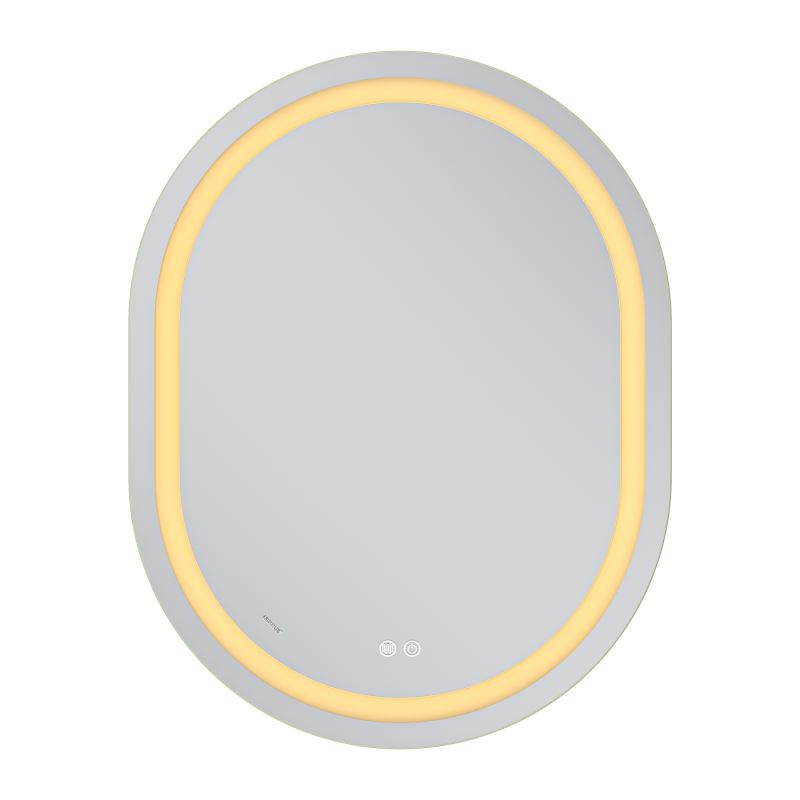 Дзеркало Mixxus Premium Ellipse MV05-90x70-Reverse (LED Touch, Anti-fog, димер (3-6,5kK)) (MP6644)