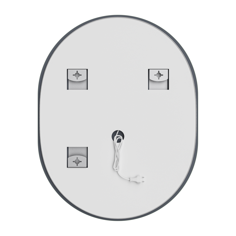 Дзеркало Mixxus Premium Ellipse MV05-90x70-Reverse (LED Touch, Anti-fog, димер (3-6,5kK)) (MP6644)