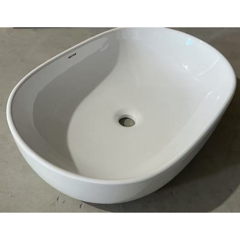Раковина накладная MIXXUS PREMIUM ELLIPSE-0105 600х400х150mm (MP6563)