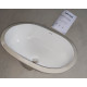 Раковина врезная под столешницу MIXXUS PREMIUM ELLIPSE-1701 570х385х205mm с переливом (MP6566)
