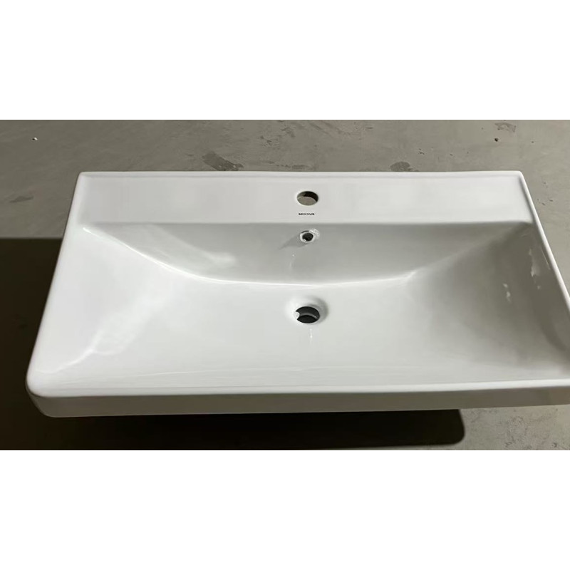 Раковина мебельная MIXXUS PREMIUM STYLE-1503 800х480х190mm с отверстием под смеситель и переливом (