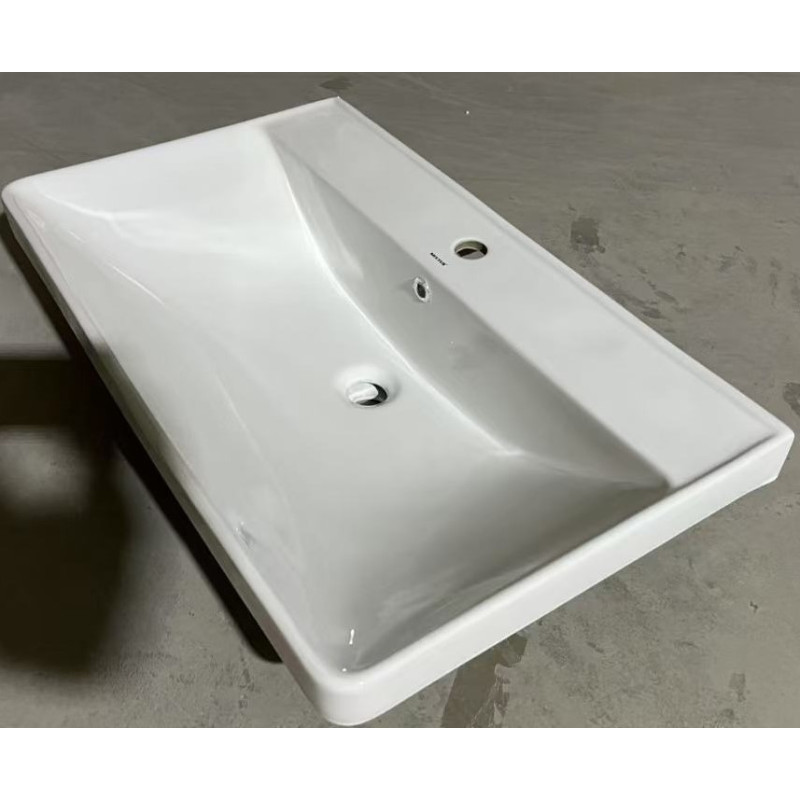 Раковина мебельная MIXXUS PREMIUM STYLE-1503 800х480х190mm с отверстием под смеситель и переливом (