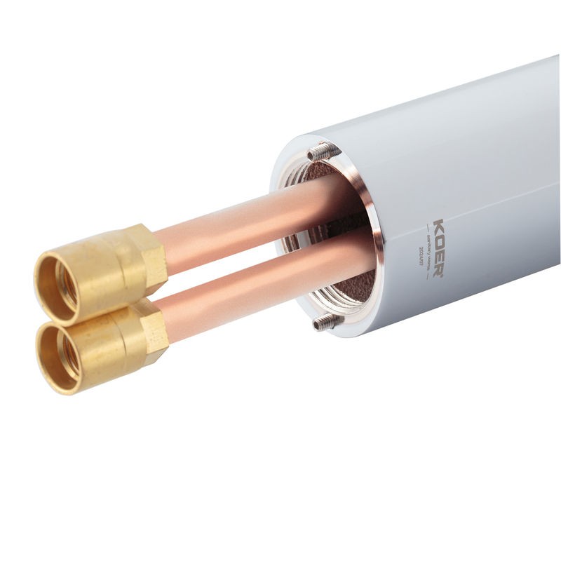 Змішувач для умивальника джойстиковий Koer KB-10028-01 (KR5289) з латуні Колір хром