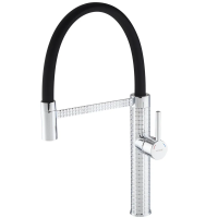 Смеситель для кухни Mixxus Premium Oliwer 017 REFL.BLACK (MI6965)