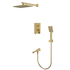 Встраиваемая душевая система Mixxus Premium DALI 009 INNER BOX Brushed Gold (MI6767)