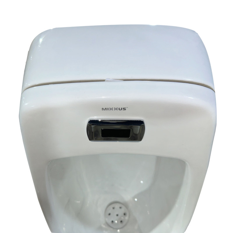 Писсуар подвесной Mixxus Premium BEVEL-1001 390x395x795mm с ИК-датчиком автоматического смыва (MP66