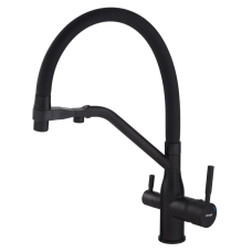 Смеситель для кухни MixxusPremium Gravity 021 BLACK REFL.BLACK (MI6978)