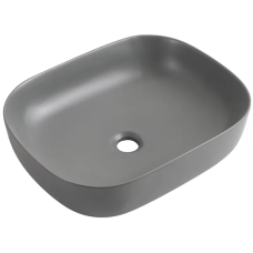 Раковина накладная Mixxus Premium DIVERSE-0115 GRAY 490x395x135mm (MP6650)