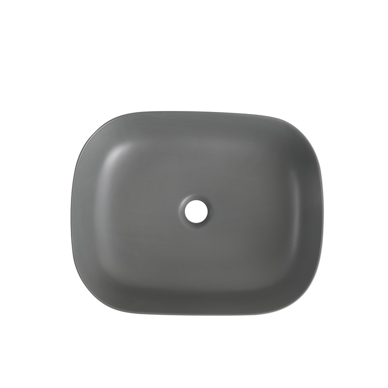 Раковина накладная Mixxus Premium DIVERSE-0115 GRAY 490x395x135mm (MP6650)