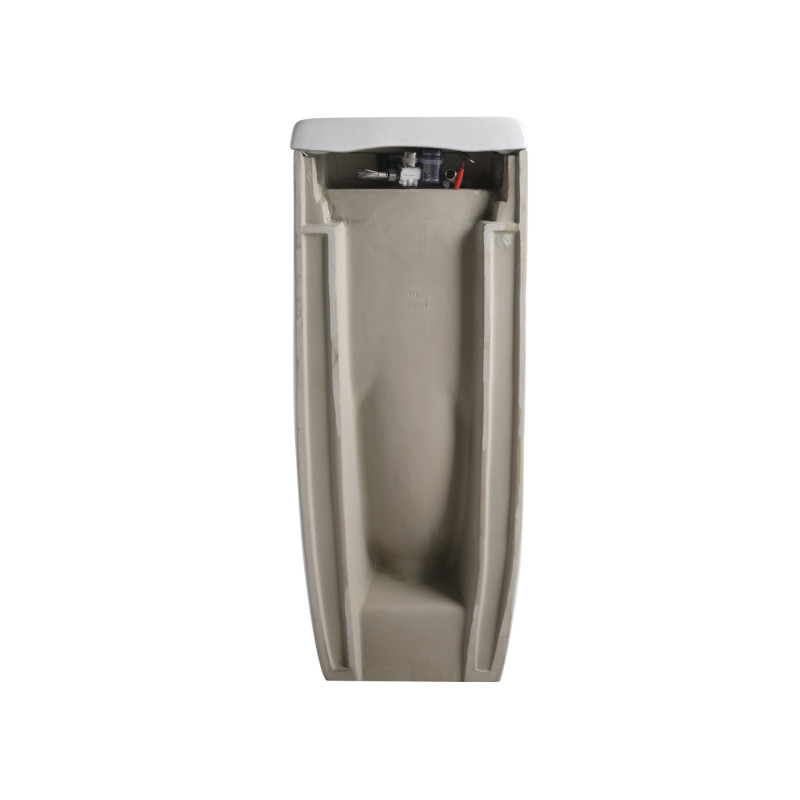 Напольный писсуар Mixxus Premium BEVEL-0901 380x405x1000mm с ИК-датчиком автоматического смыва (MP6