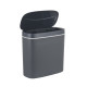 Відро для сміття сенсорне овальне Mixxus Flat-TC0109 Graphite 9л колір графіт (MI7075)