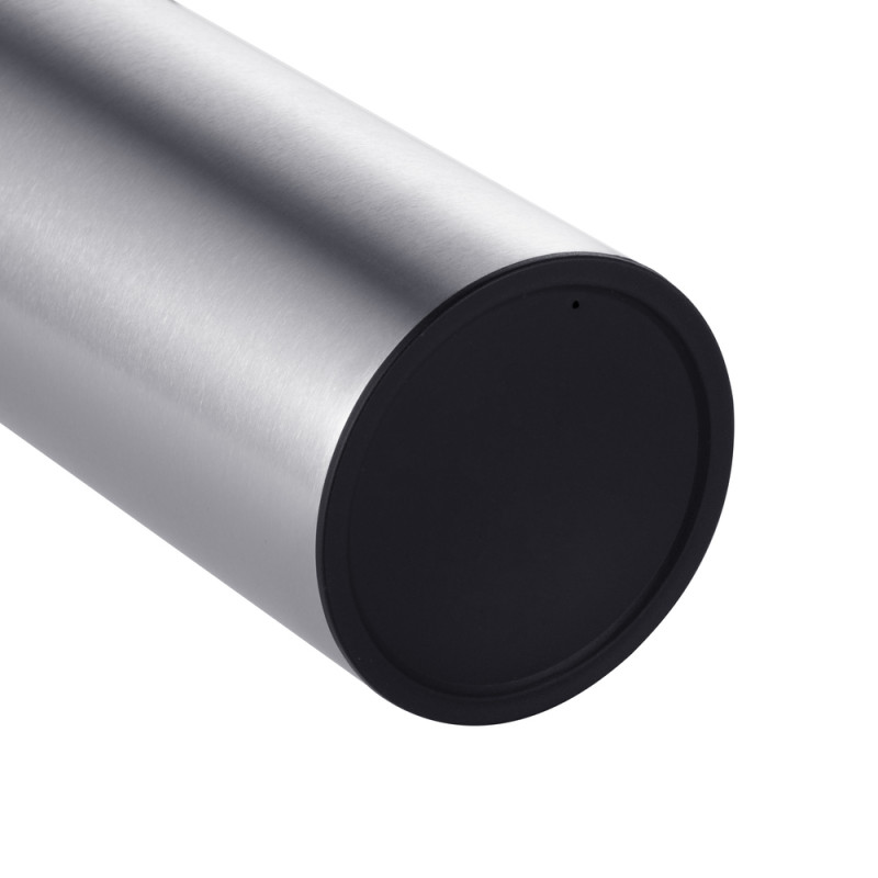 Йоржик для унітазу підлоговий Mixxus Premium Ellipse-TB0201 SS Color колір нержавіюча сталь (MI7067)