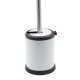 Йоржик для унітазу підлоговий Mixxus Topper-TB0201 White колір білий (MI7094)