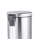 Відро для сміття з плавним закриттям кругле Mixxus Ellipse-TC0205 SS Color 5л колір нержавіюча сталь (MI707