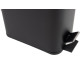 Відро для сміття з плавним закриттям прямокутне Zerix Sansa-TC0105 Black 5л колір чорний
