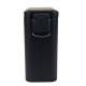 Відро для сміття з плавним закриттям прямокутне Zerix Sansa-TC0105 Black 5л колір чорний