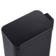 Відро для сміття з плавним закриттям прямокутне Mixxus Premium Quadro-TC0105 Black 5л колір чорний