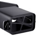 Відро для сміття з плавним закриттям прямокутне Mixxus Premium Quadro-TC0105 Black 5л колір чорний