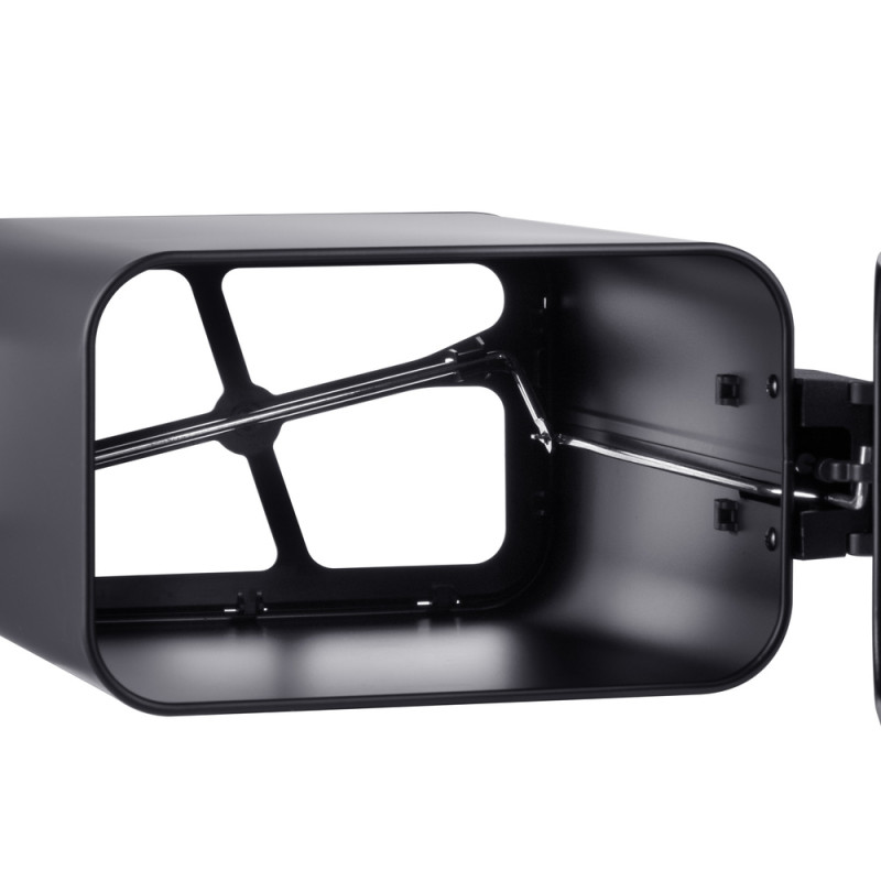 Відро для сміття з плавним закриттям прямокутне Mixxus Premium Quadro-TC0105 Black 5л колір чорний