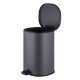 Відро для сміття з плавним закриттям овальне Mixxus Premium Olivary-TC0105 Graphite 5л колір графіт