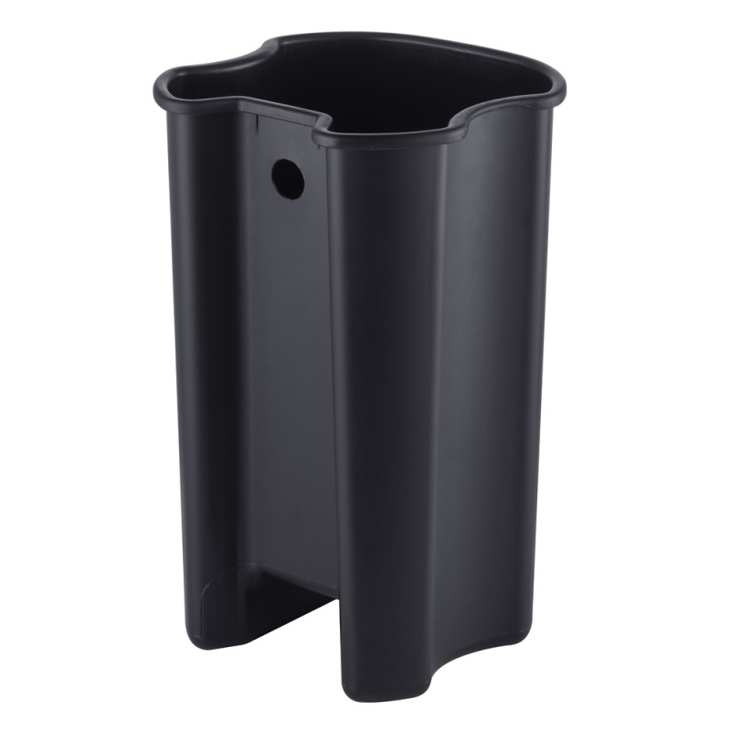 Відро для сміття з плавним закриттям овальне Mixxus Premium Olivary-TC0105 Graphite 5л колір графіт