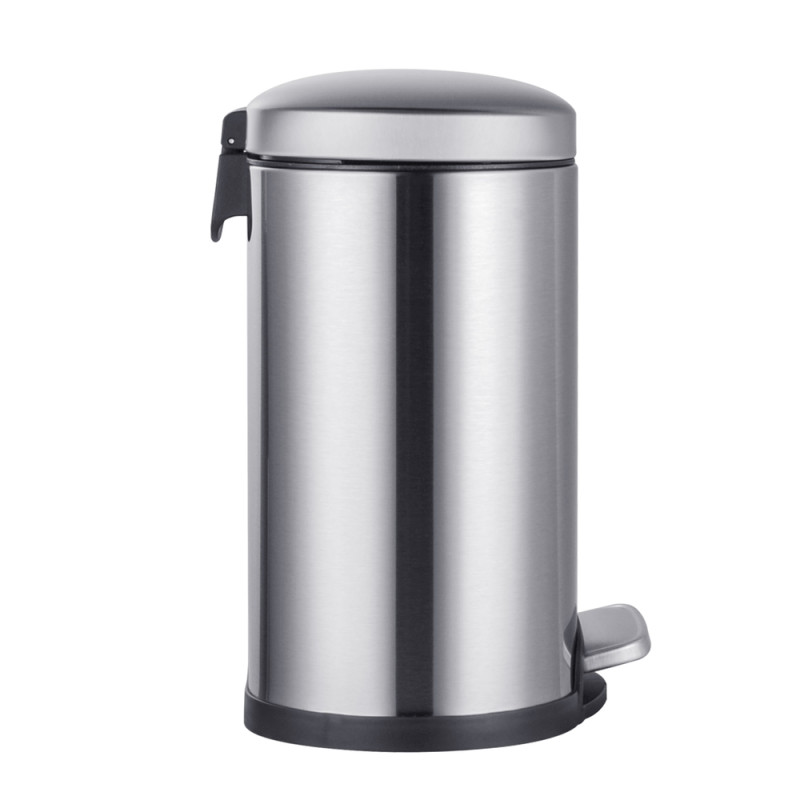 Відро для сміття з плавним закриттям овальне Mixxus Premium Topper-TC0205 SS Color 5л колір нержавіюча сталь
