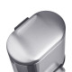 Відро для сміття з плавним закриттям овальне Mixxus Premium Topper-TC0205 SS Color 5л колір нержавіюча сталь