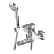 Змішувач для ванни джойстиковий Mixxus Relax 009 (Euro) (MI6250) з цинкового сплаву Колір хром