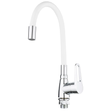 Змішувач для кухні джойстиковий Mixxus Elba 014 (Nut) (без підведення) (MI6310) з цинкового сплаву Колір хром