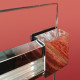 Дверь в нишу Koer SR SD02-140x200-TR-01 прозрачное стекло Easy Clean 8мм, хром (KR5383)