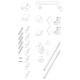 Дверь в нишу Koer SR SD02-140x200-TR-01 прозрачное стекло Easy Clean 8мм, хром (KR5383)