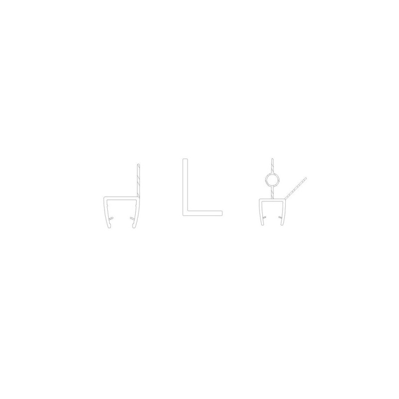 Дверь в нишу Koer SR SD04-120x200-TR-07 прозрачное стекло Easy Clean 10мм, графит (KR5388)