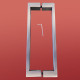 Дверь в нишу Koer SR SD04-120x200-TR-07 прозрачное стекло Easy Clean 10мм, графит (KR5388)