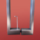Дверь в нишу Koer SR SD04-120x200-TR-07 прозрачное стекло Easy Clean 10мм, графит (KR5388)