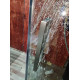 Дверь в нишу Koer SR SD04-120x200-TR-07 прозрачное стекло Easy Clean 10мм, графит (KR5388)