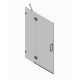 Дверь в нишу Koer SR SD04-120x200-TR-07 прозрачное стекло Easy Clean 10мм, графит (KR5388)