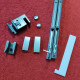 Дверь в нишу Koer SR SD01-120x200-TR-07 прозрачное стекло Easy Clean 8мм, графит (KR5378)