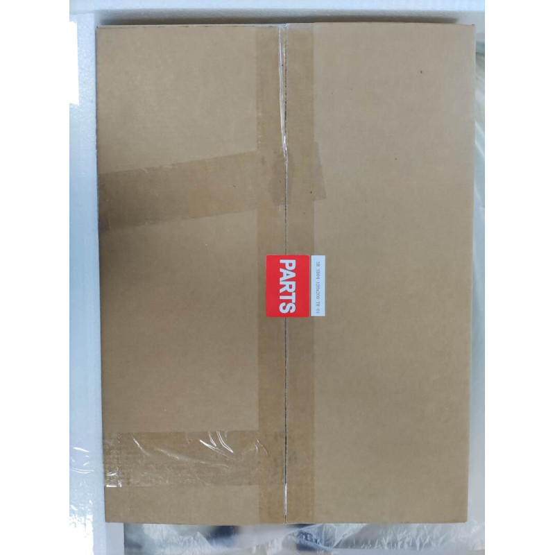 Дверь в нишу Koer SR SD04-120x200-TR-01 прозрачное стекло Easy Clean 10мм, хром (KR5387)