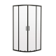 Душевая кабина без поддона Mixxus Premium DIVERSE SC01-90x90x195-TR Black прозрачное стекло 5мм (MI