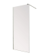 Душевая перегородка Mixxus Premium FLAT SP01-120x200-TR Chrome Walk-In прозрачное стекло 8мм (MI685
