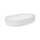 Раковина накладная Mixxus Premium ELLIPSE-0204 600х380х115mm с отверстием под смеситель (MP6679)