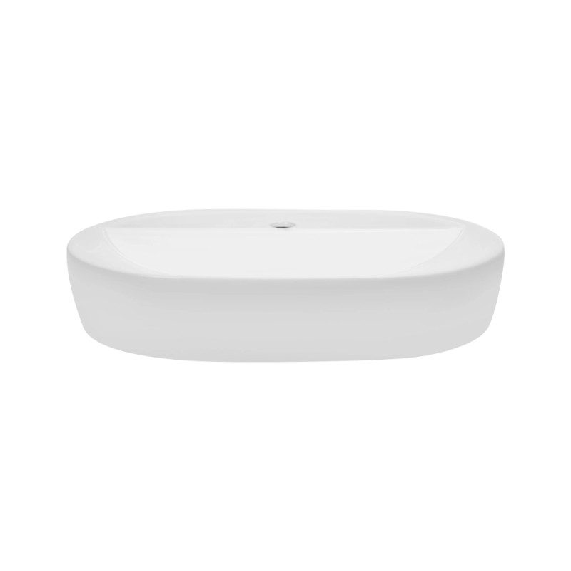 Раковина накладная Mixxus Premium ELLIPSE-0204 600х380х115mm с отверстием под смеситель (MP6679)