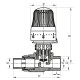 Кран термостатический с термоголовкой прямой PPR 25x3/4 Koer K0156.PRO (KP0199)